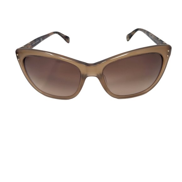 Diane Von Furstenberg Molly Sunglasses (DVF584S) 55-18-135 Brown with Hard Case main image 6